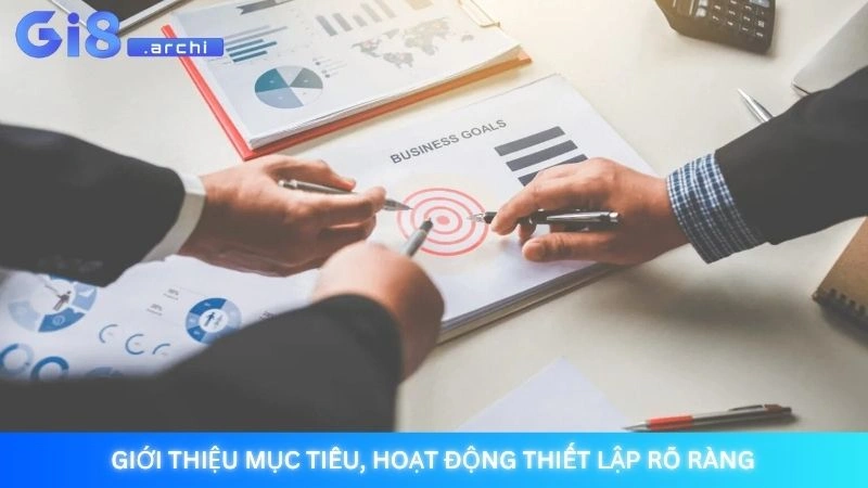 Giới thiệu Gi8 - Sứ mệnh và giá trị cốt lõi nhà cái hàng đầu 2 Giới thiệu mục tiêu, hoạt động thiết lập rõ ràng