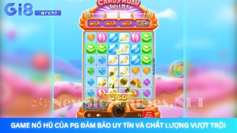 Nổ hũ PG Gi8 - Slot đồ họa đẹp, tỷ lệ thắng Jackpot cực cao 3 Game nổ hũ của PG đảm bảo uy tín và chất lượng vượt trội