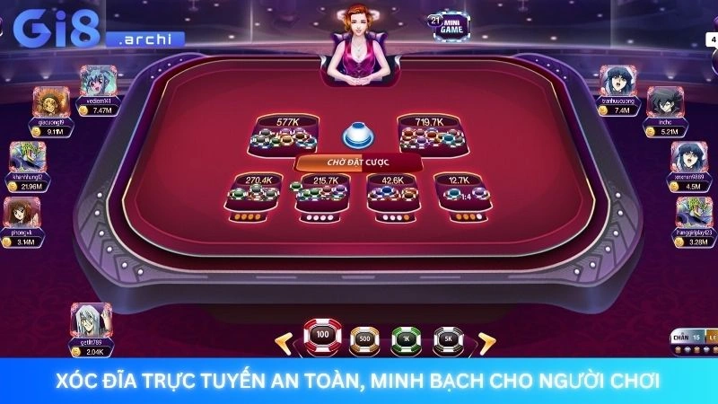 Xóc đĩa online Gi8 - Mẹo soi cầu bắt vị chuẩn xác 100% 2 Xóc đĩa trực tuyến an toàn, minh bạch cho người chơi
